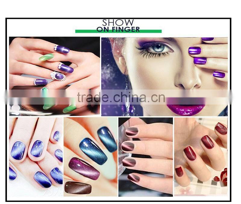 2016 wholesale Mixcoco uv nail gel/color gel nail polish/cat eye color gel nail polish