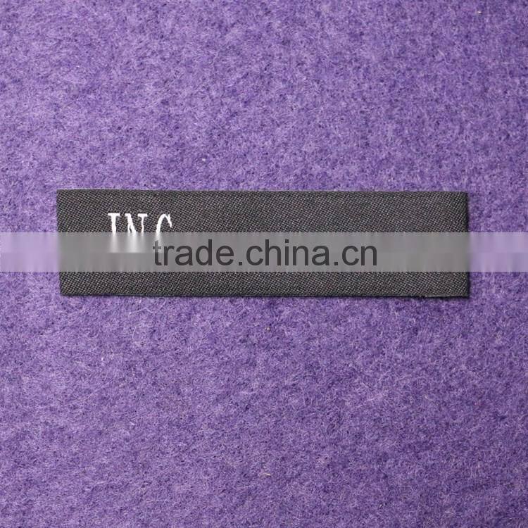 Custom Design Centerfold High Density Garment Damask Woven Labels