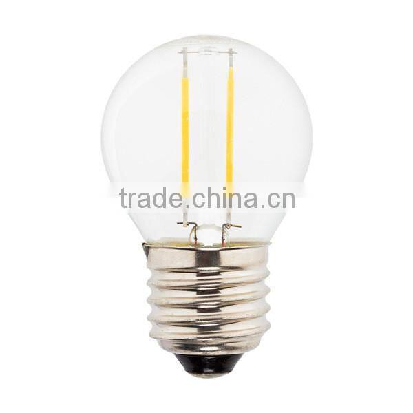 Very Welcome Vintage LED Filament Lamp G45 P45 E14/E12 E26/27 4W 2W Dimmalbe Bulbs