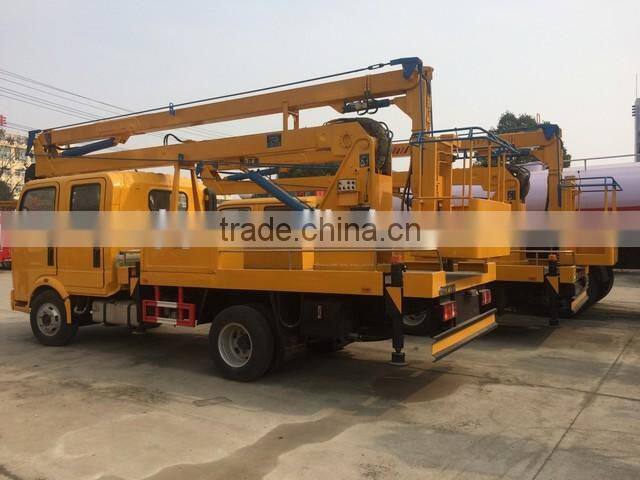 brand new 16m high altitude working truck,aerial operation vehicle