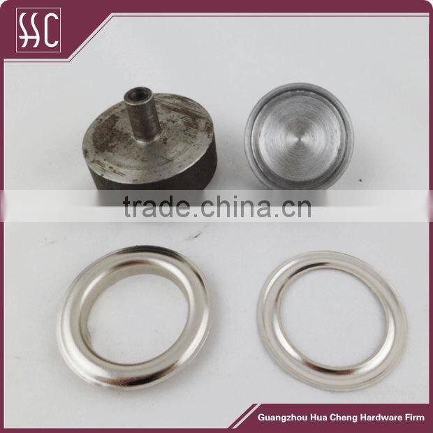 Metal eyelet mould for 40mm eyelet assembling