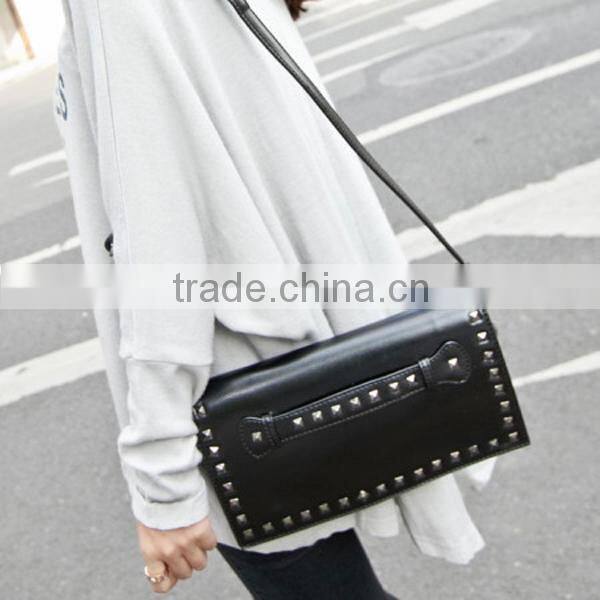 2015 china alibaba black rivet evening party bags