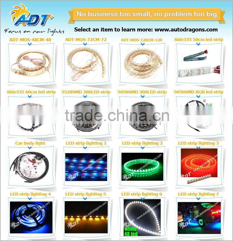 Hot sale Flexible led strip light surface sealed with glue for waterproof 150 led strip