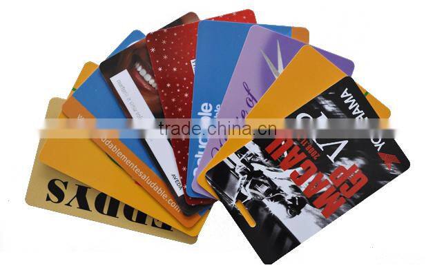 Best price wholesale blank clear cheap plastic business cards