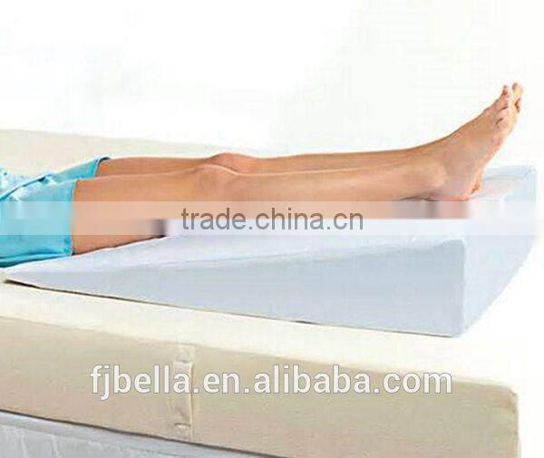 Removable Cover Polyurethane Foam Bed Wedge Pillow Mattress Wedge for Body and Legs