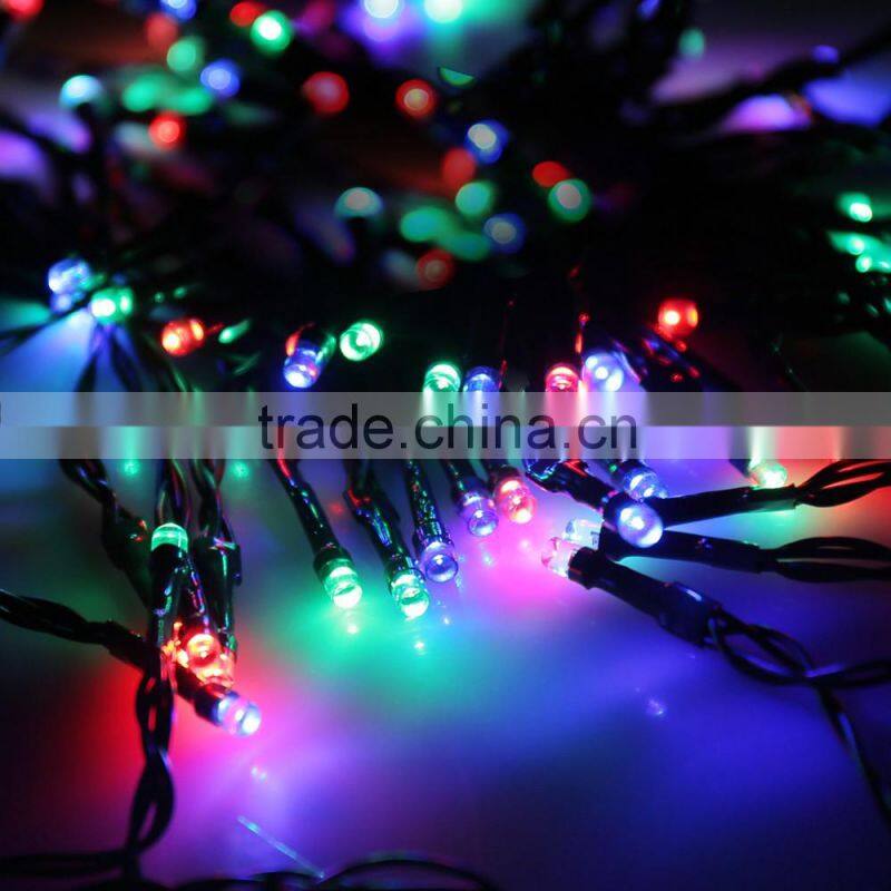 2016 christmas holiday party wedding outdoor decoration indoor bettery solar lotus plastic flower fairy string led lights