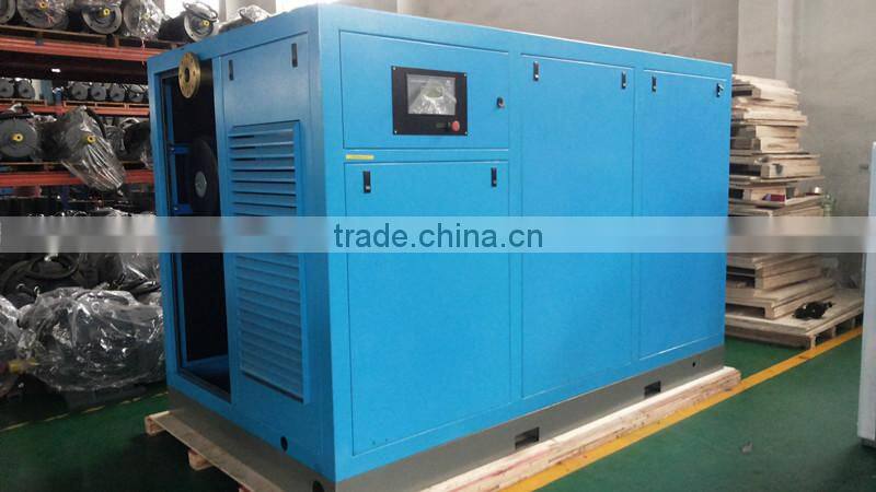 8bar 37kw 50hp oil injected rotary screw air compressor
