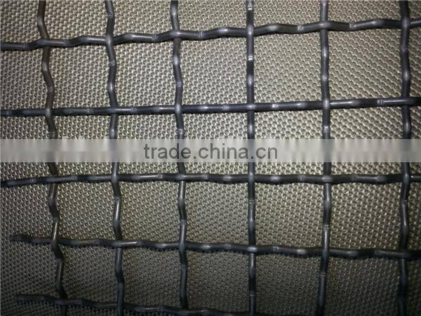Automatic square crimped wire mesh making machine