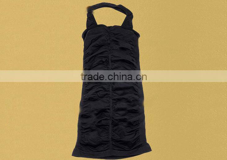 Women make sexy underwear,female hanging neck siamese dress,Postpartum body slimming dress NY 008
