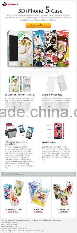 Sublimation iphone cover