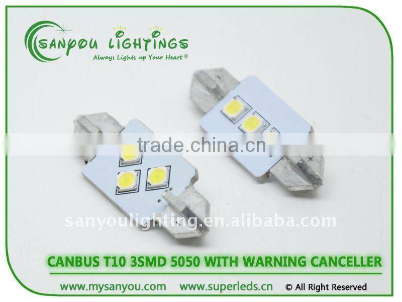 V Canbus T10*37mm 3smd with warning canceller