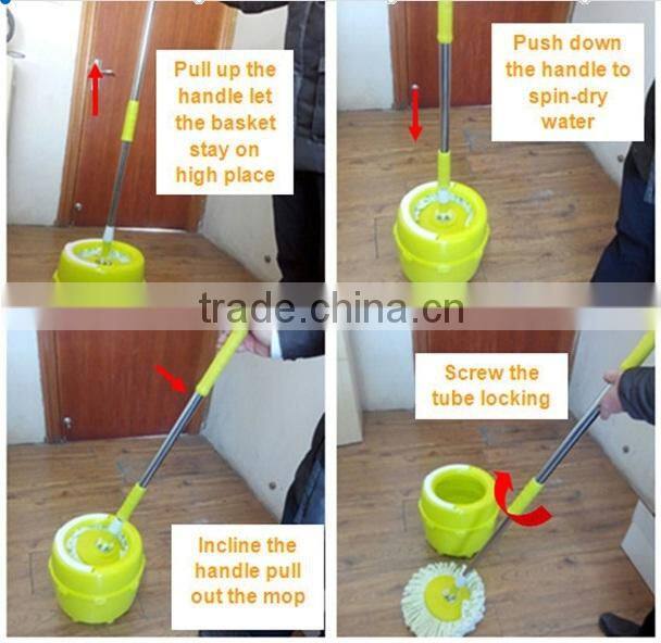 360 Degree Easy Life 360 Rotating Spin Magic Easy Supa Clean Mop With Apply Style