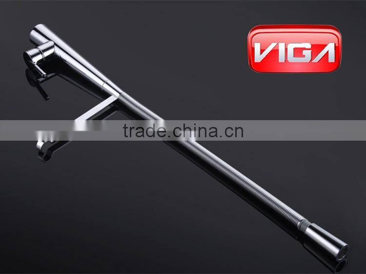 Good seller SS304 spring hose kitchen mixer single handle kitchen faucet kitchen tap