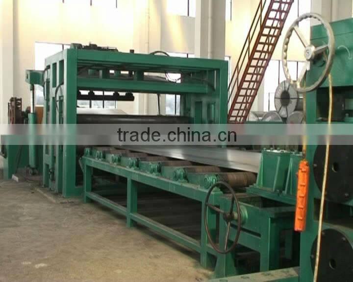 high speed cut to length machine line