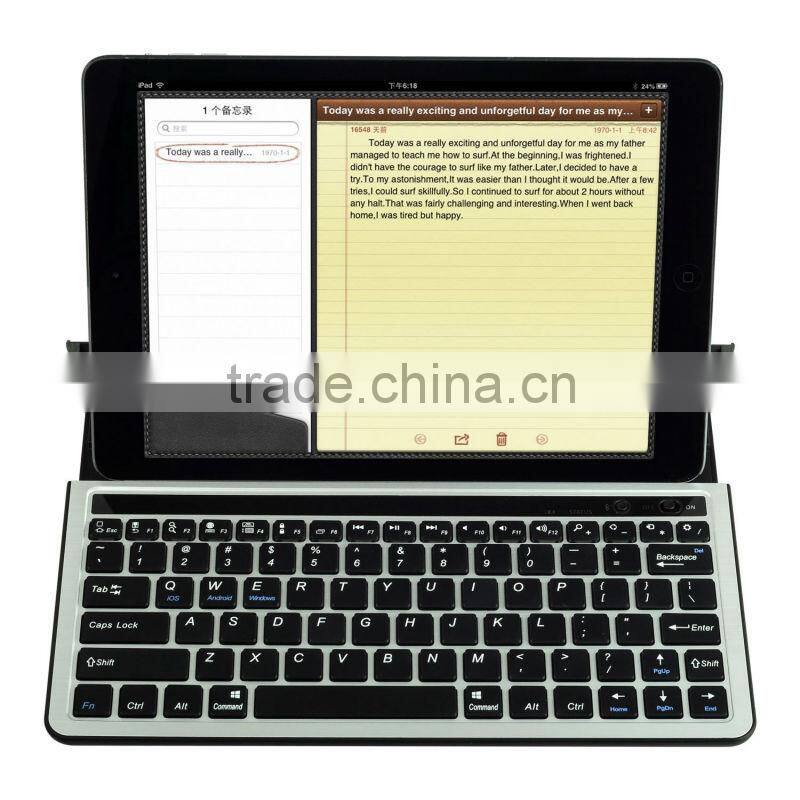 Computer keyboard Application aluminum bluetooth keyboard for android tablet pc