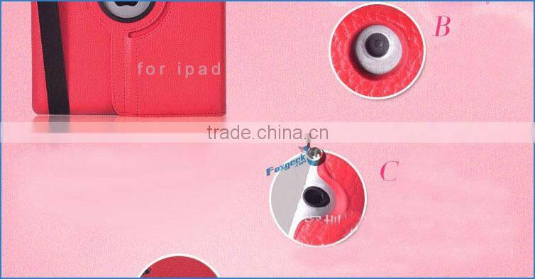 China suppliers Selling good quality tablets cases for mini ipad with 360 degree rotation function