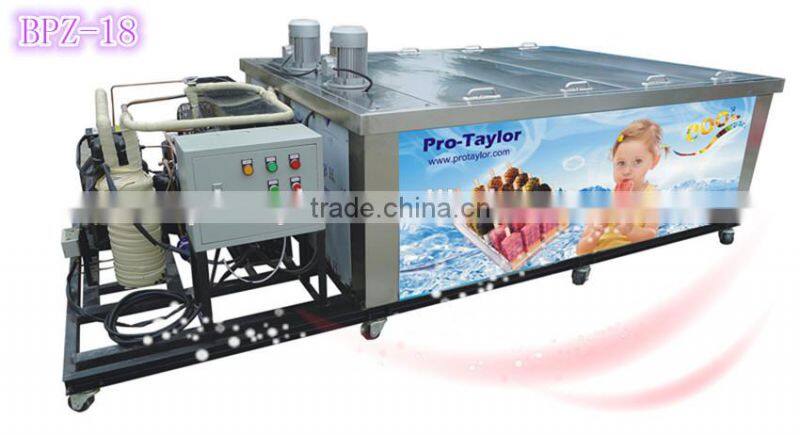 Stainless steel 54000pcs/day industrial popsicle making machine (BPZ-18)