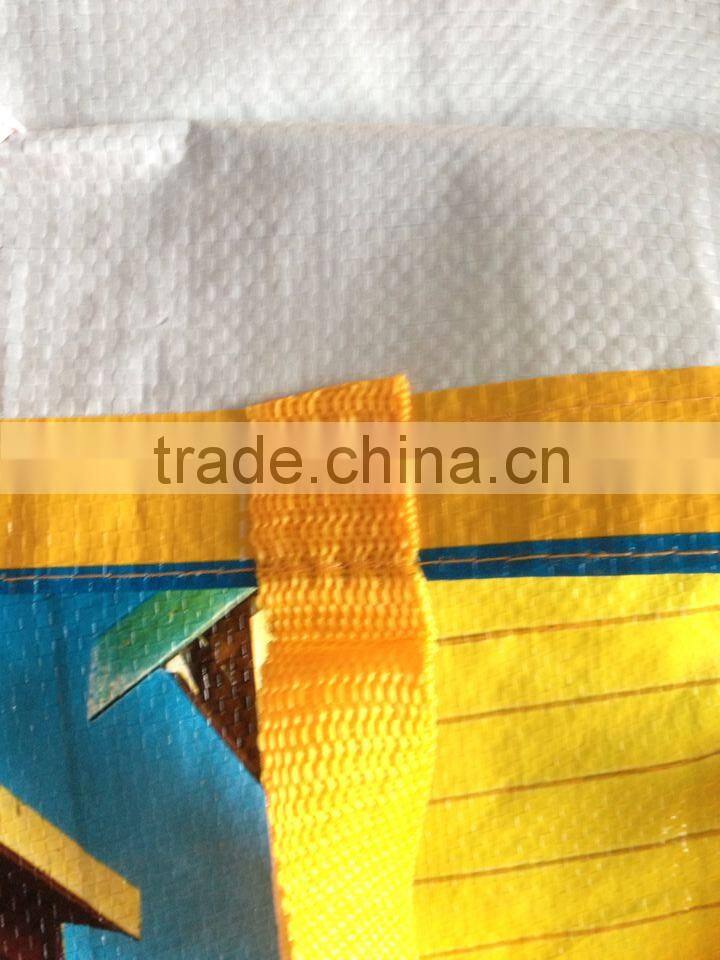 Recycled Colorful Transparent Pp Woven Bag Low Price Laminated Bag,
