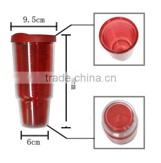 Colorful 24oz Double Wall Cup