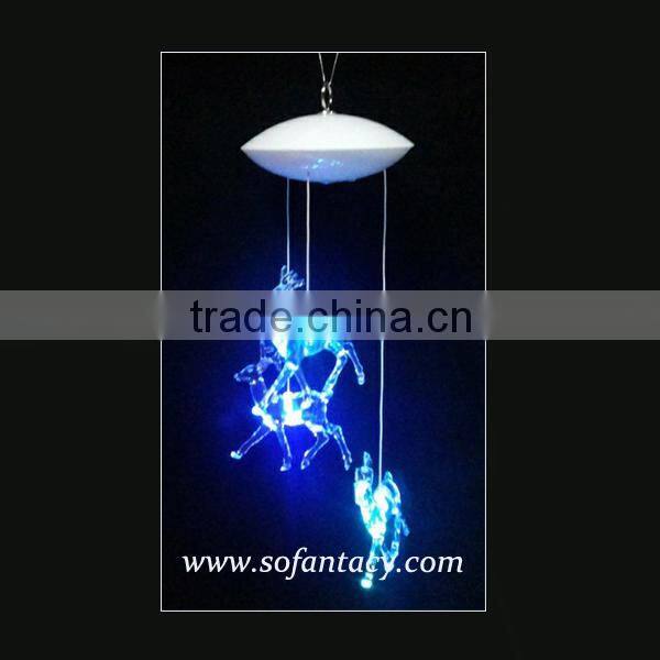 christmas deer light shape led decorative deer light on the window