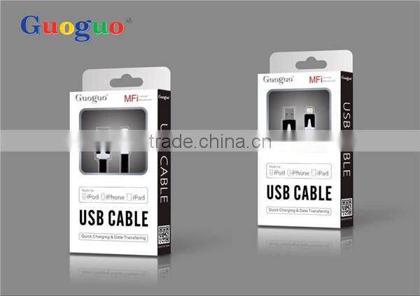 wholesale new design 8 pin c48 connector sync data MFI cable for Iphone 7/6/5