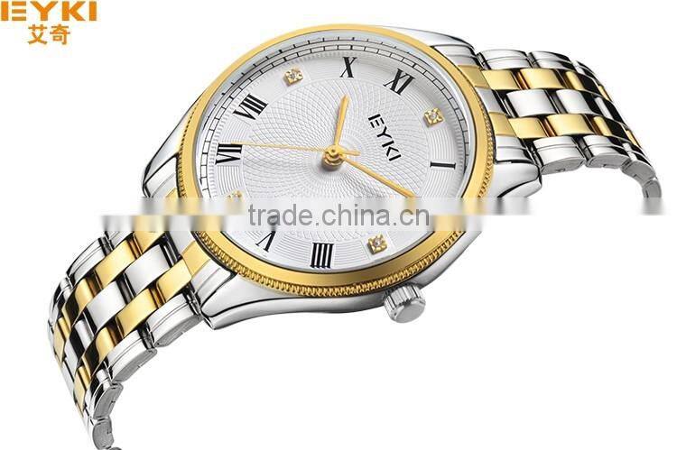 Fashion Stainless Steel Band Chronograph Business Quartz Watches