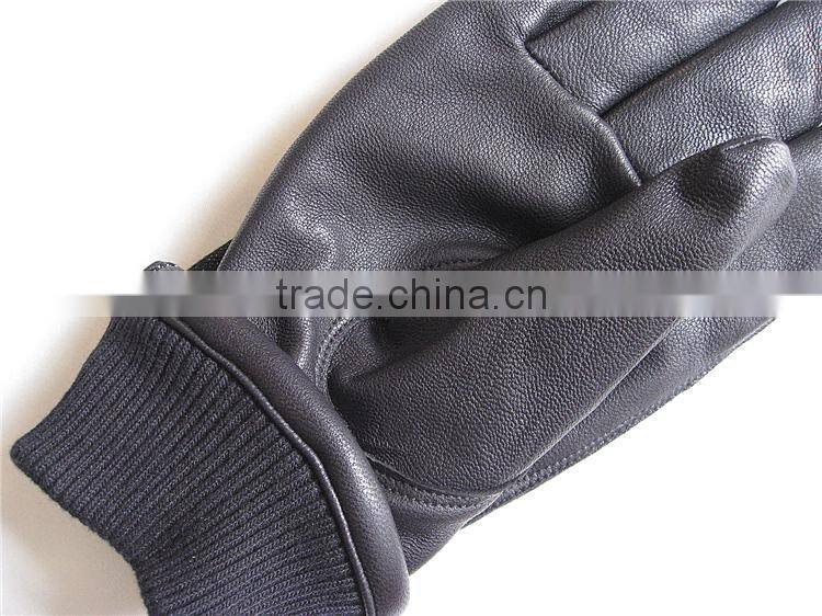 Mens Leather Work Sheepskin Gloves