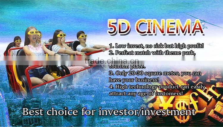 Great Experience with Special effects 5d simulation ride 5d projector cinema