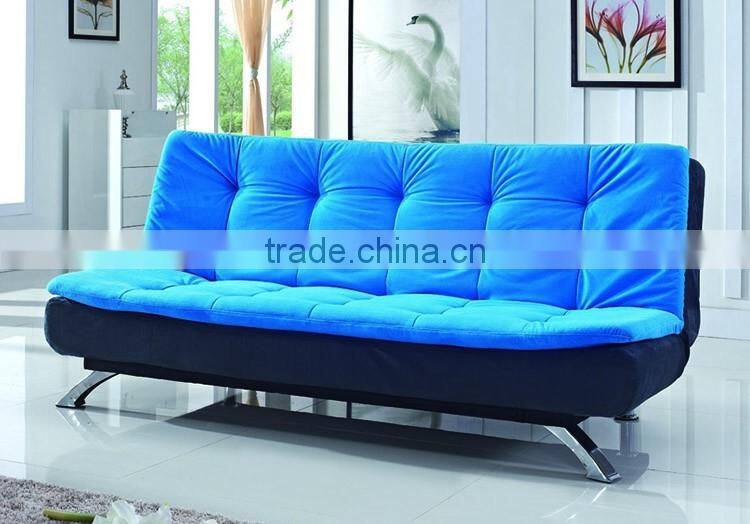 Cheap price modern home furniture metal frame sofa bed
