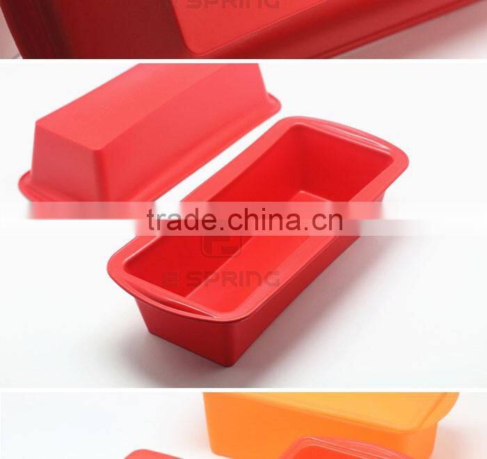 Rectangle Non-stick Toast Bread Cake Baking Mold Loaf Tin Silicone Bakeware Pan