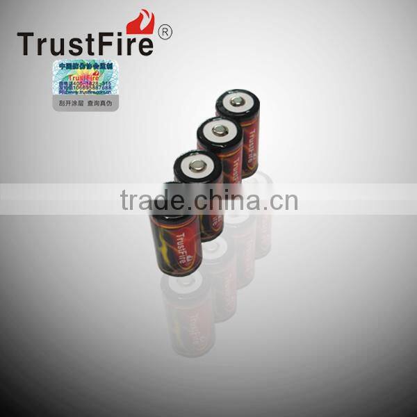 2013 trustfire tr18350 battery 3.7v li-ion battery rechargeable high voltage 3.7v 1200mah trustfire icr 18350 battery