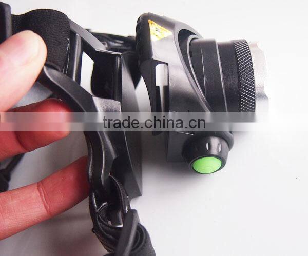 1200lm Aluminum T6 Mining Headlight With 18650 lithium battery 2014