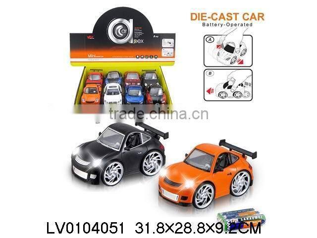 bo car with light and music for collection