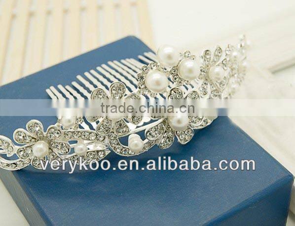 Women's jewelery set, queen crown for sale wedding hair accessoriesFCM-30029