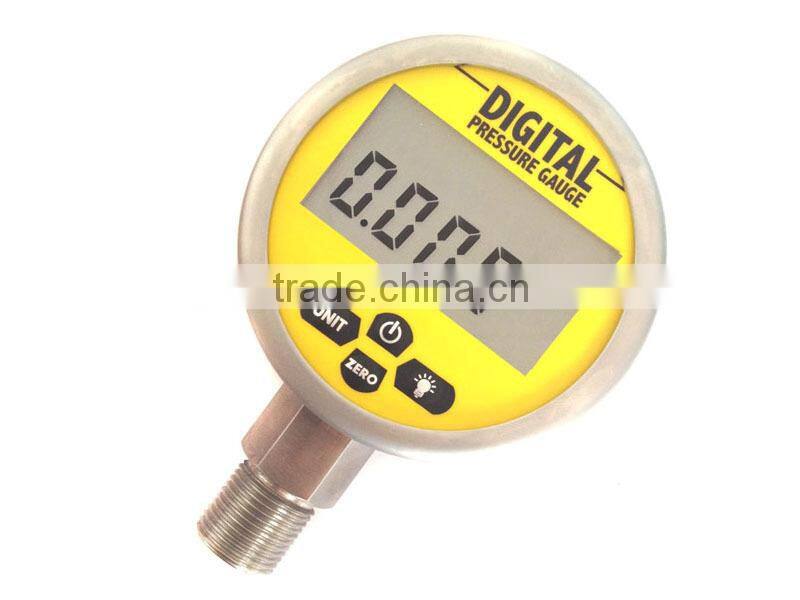 3v battery power supply pressure gauge