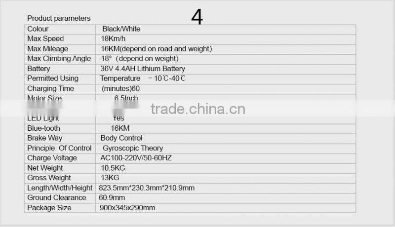 Hot sale H2 wholesale self balancing electric scooter with one wheel made in china