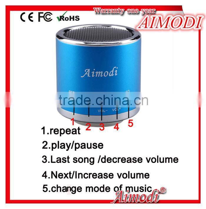 2015 portable mini speaker , powered speaker ,USB charge portatble speaker