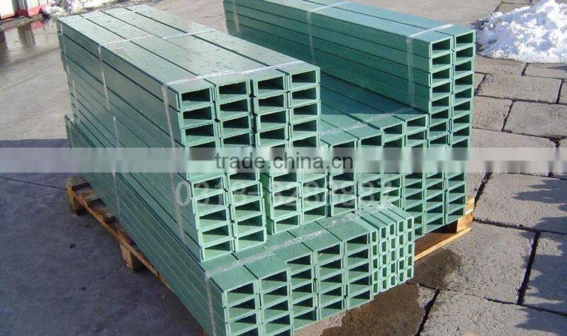 fiberglass reinforced u-shaped plastic profile