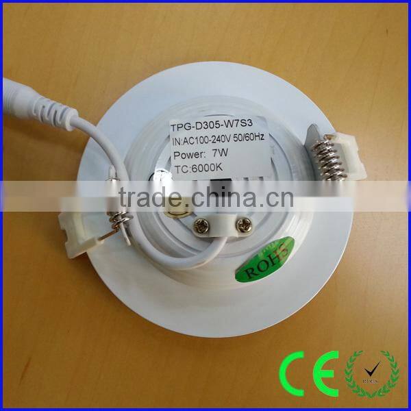 high quality 3 inch 7w outdoor cob led downlight