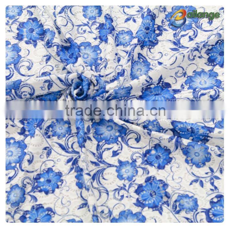 Embroidered Guipure Wholesale accessories wedding white cotton embroidery lace fabrics for garment