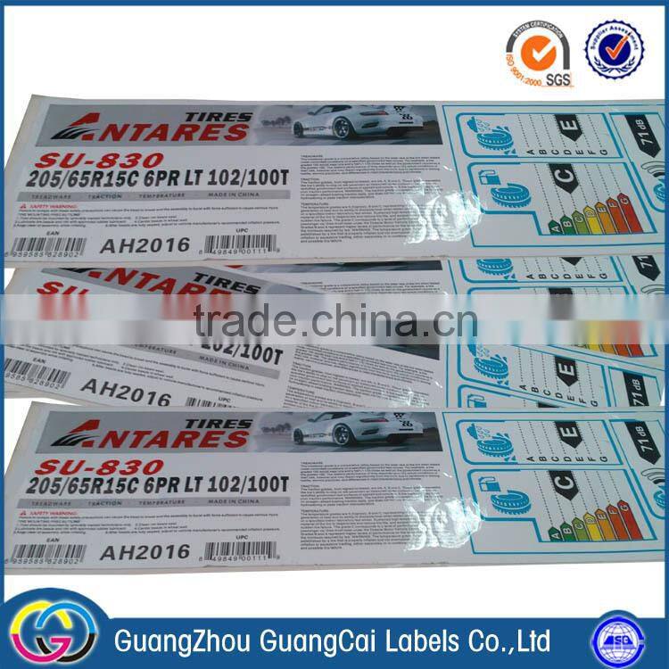 promotion car type sticker