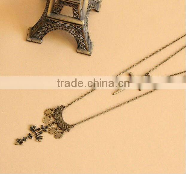 MYLOVE cross sweater chain winter jewelry coat chain MLSC-16