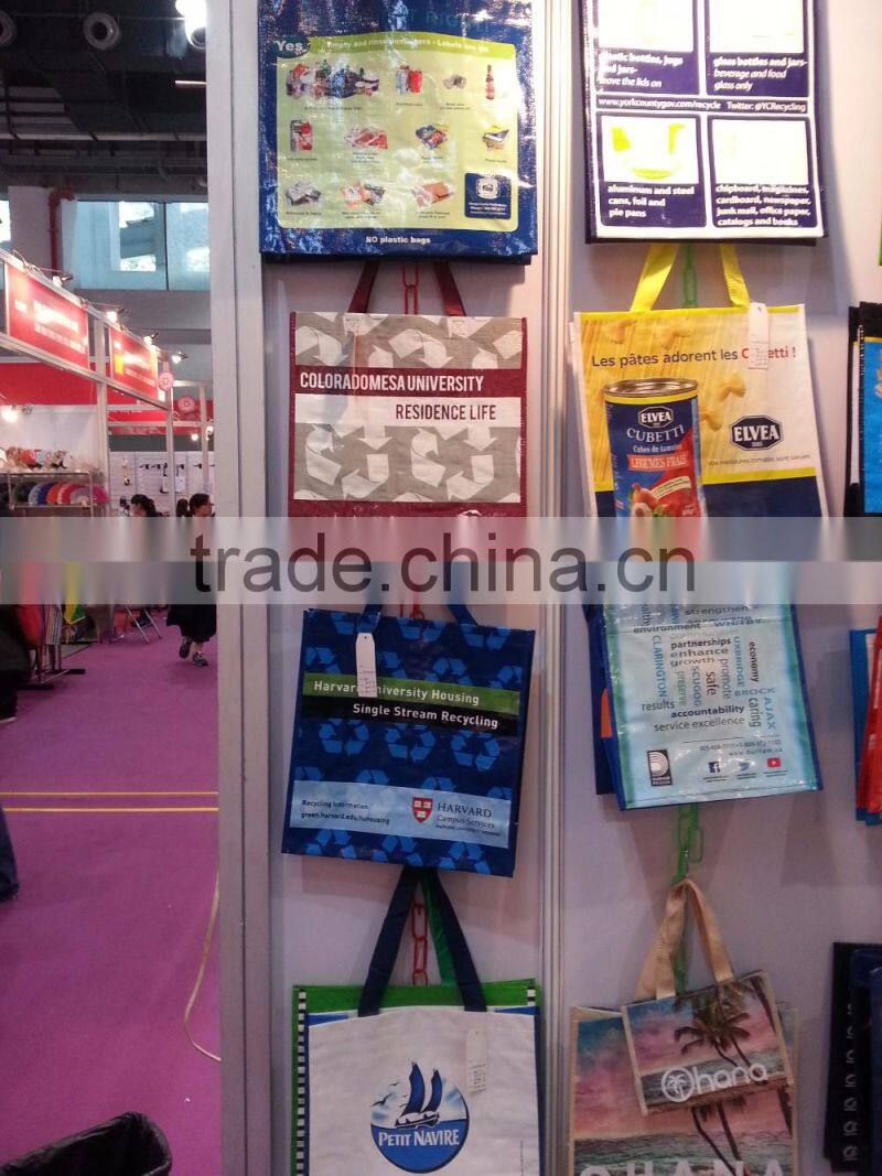 Reusable ECO shopping bag with logos