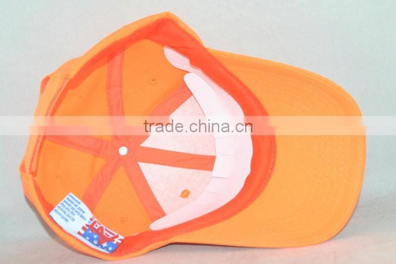 BLANK CAP / BASEBALL CAP /neonorange