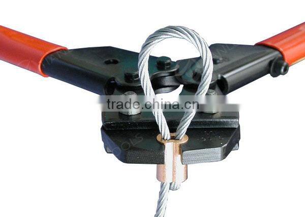 14 24 inch Manual Hand Swager Aluminum Copper Sleeves Crimper