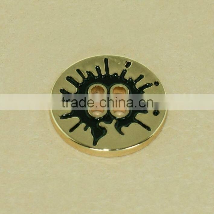 4-hole Flexible Metal Buttons for clothing