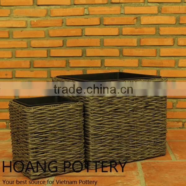 Beautiful Home Flower Wicker Planter