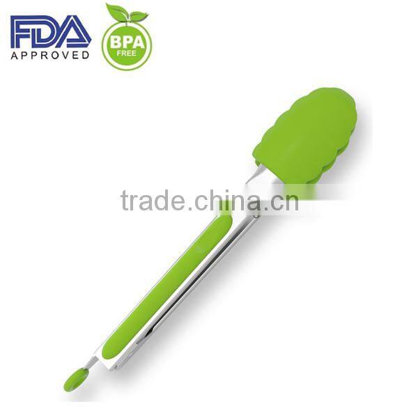 Kitchen Accessory Silicone Food Tong,Cooking Function Food Tongs