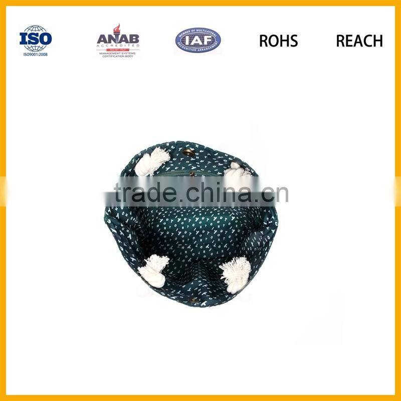 New Trendy Canvas Printed Pattern Ladies Bag Tote Bag Handbag