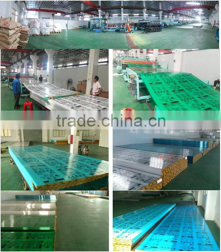 10mm policarbonato sunboard sheet